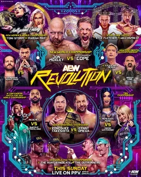 AEW Revolution (Wrestling PPV) logo