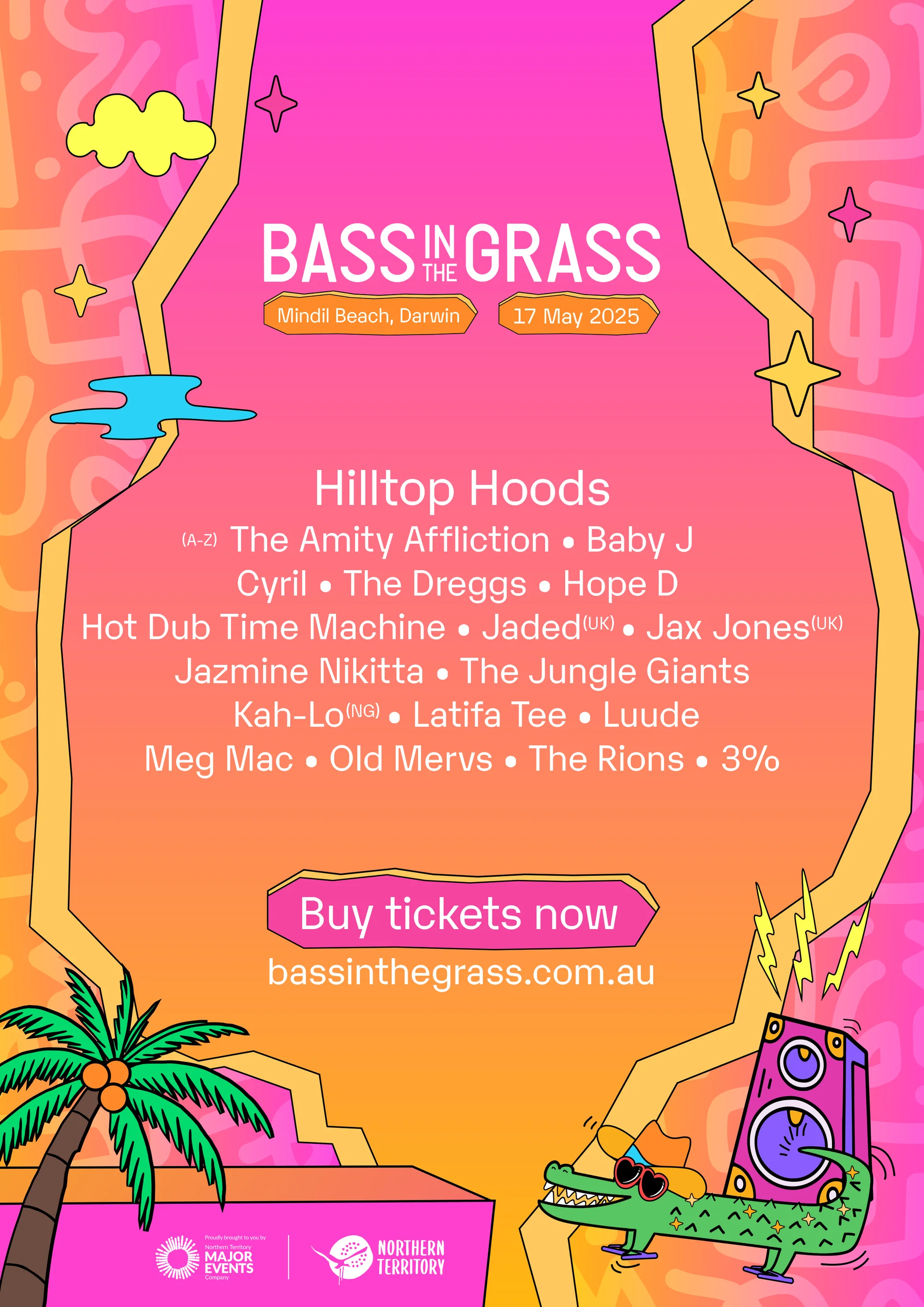 BASSINTHEGRASS 2026 logo