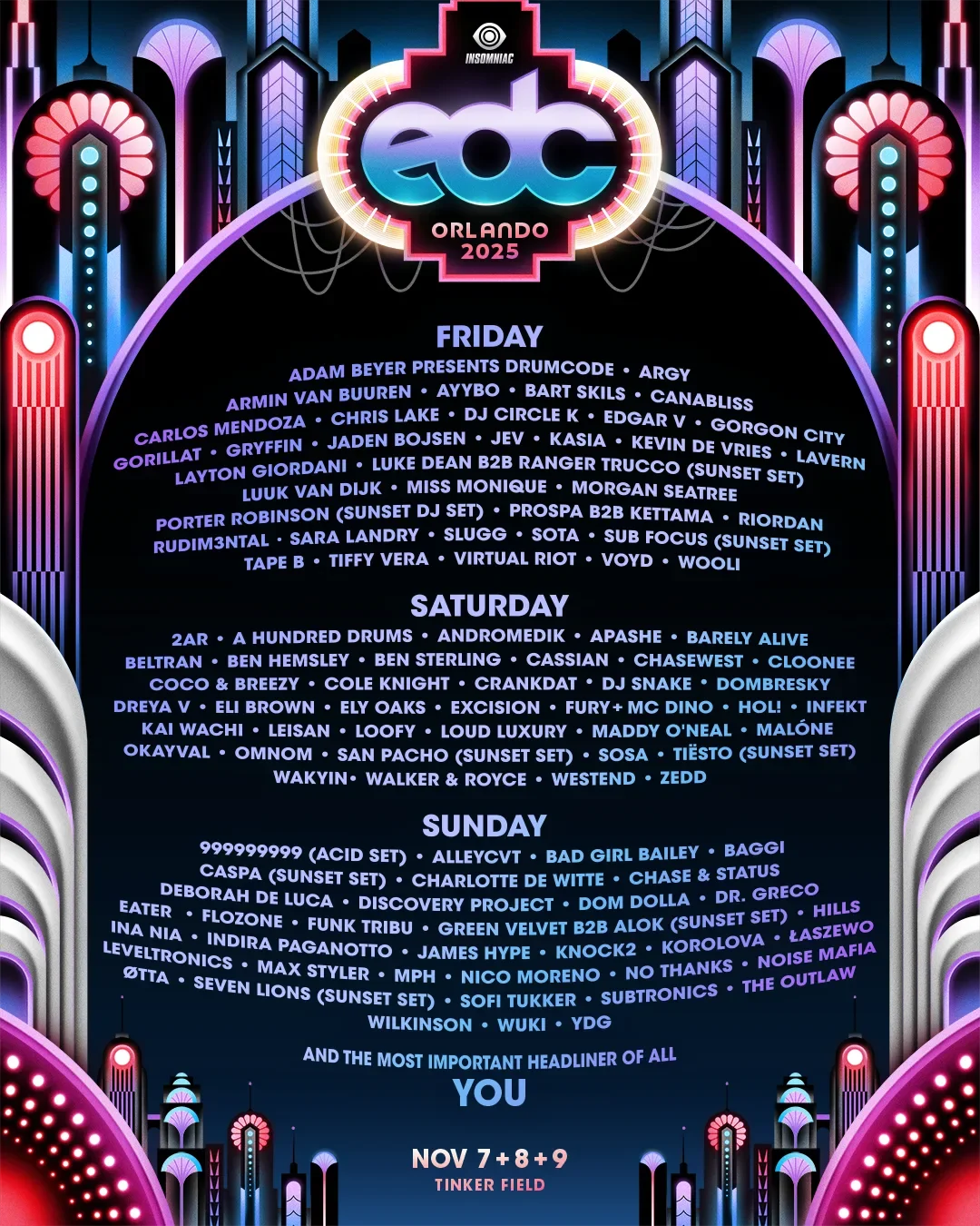 EDC Orlando 2026 logo