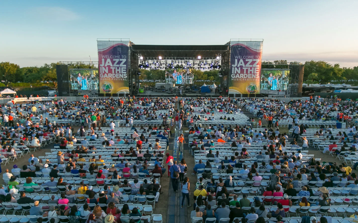 Jazz In The Gardens logo