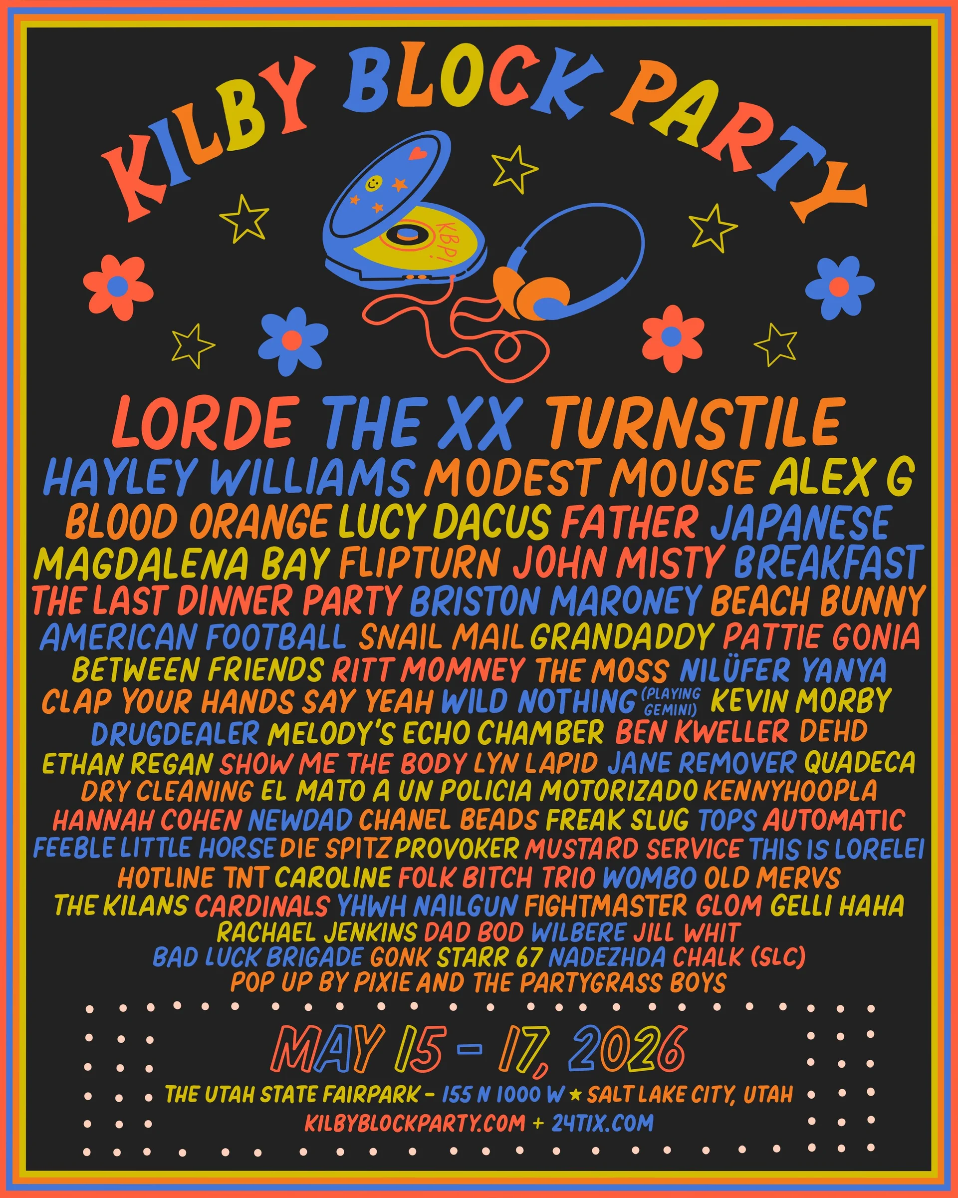 Kilby Block Party 2026 logo