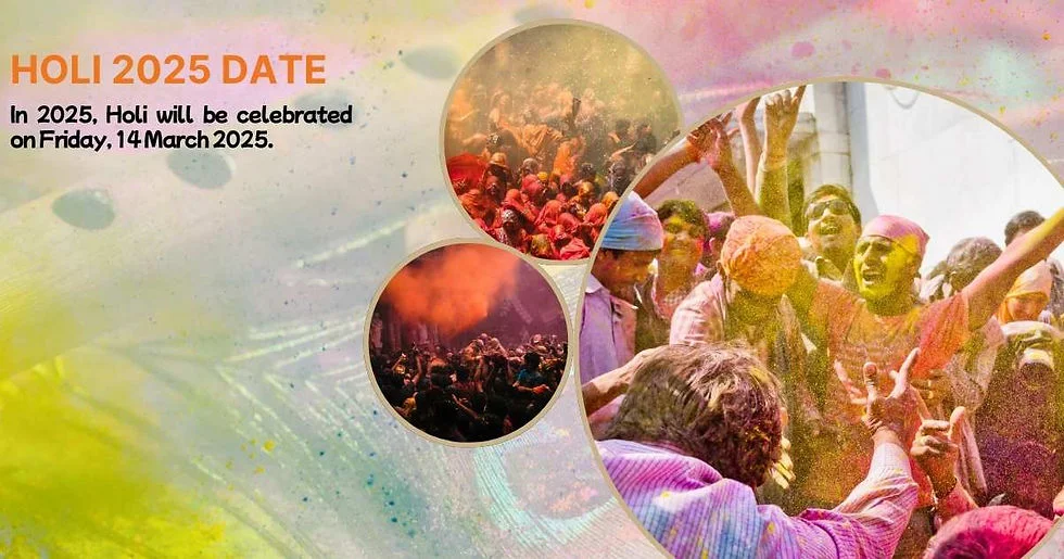 Mathura Main Dhulandi Holi 2026 logo