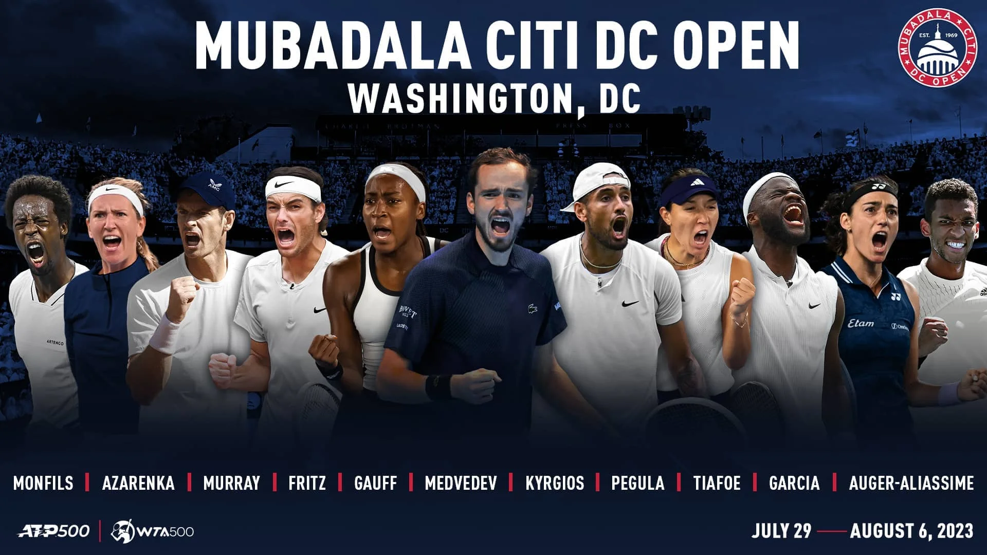 Mubadala Citi DC Open 2026 logo
