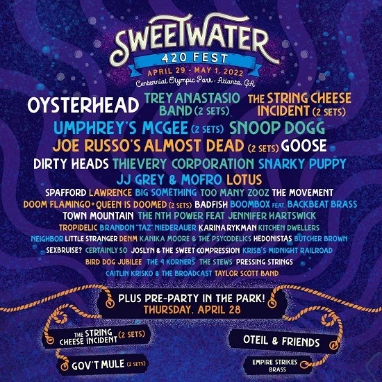 SweetWater 420 Fest 2026 logo