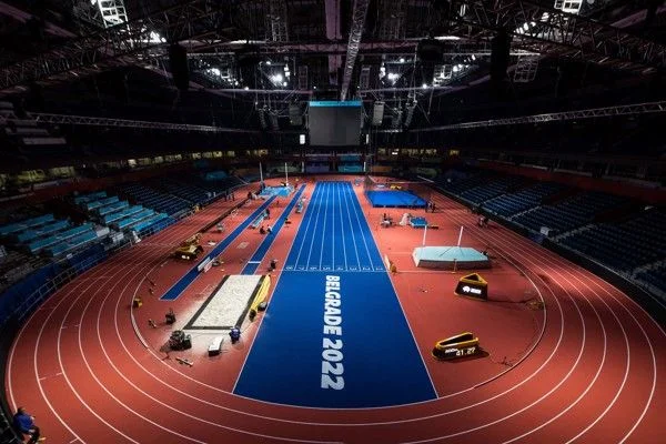 World Athletics Indoor Championships logo