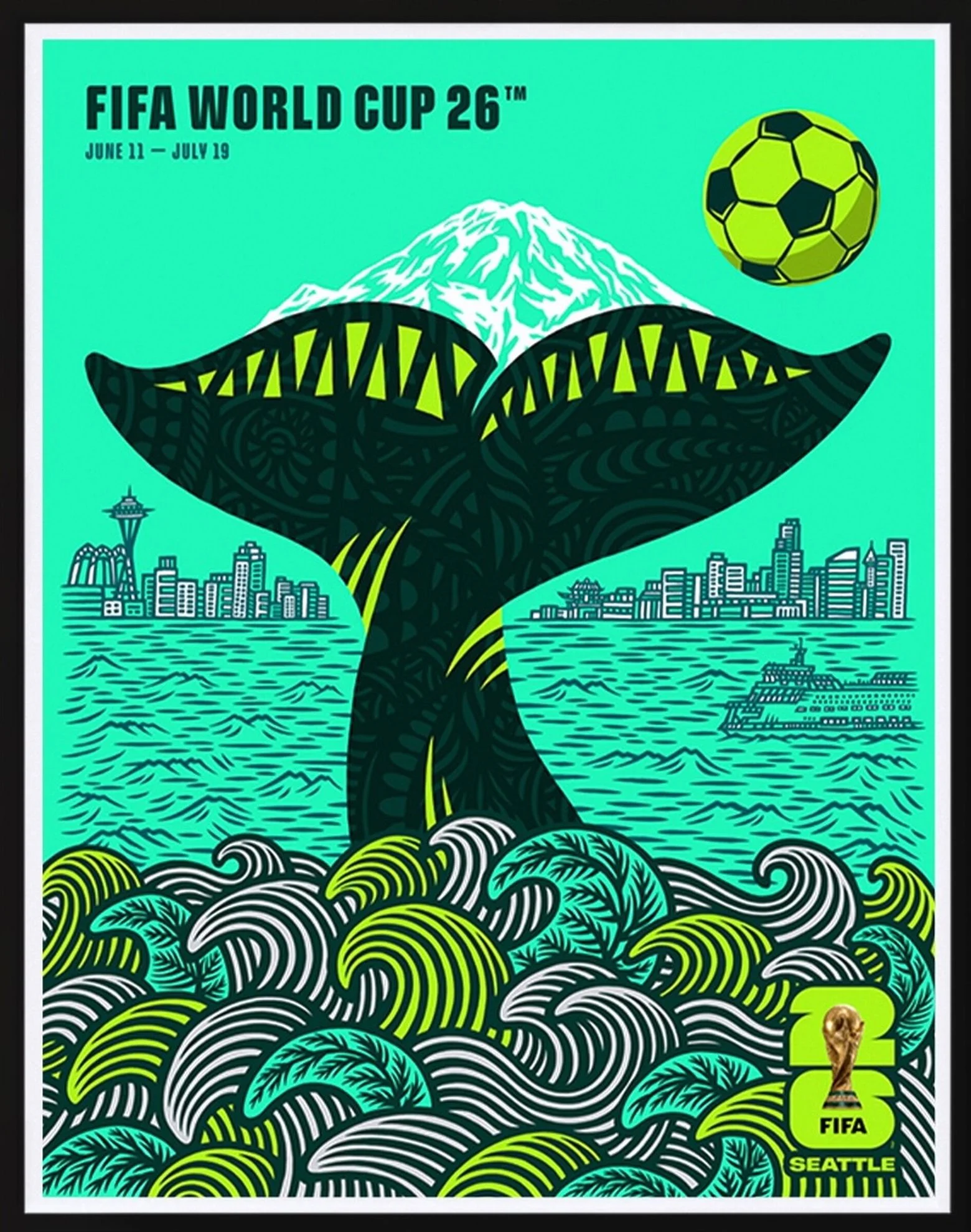 World Cup 2026 – Seattle logo